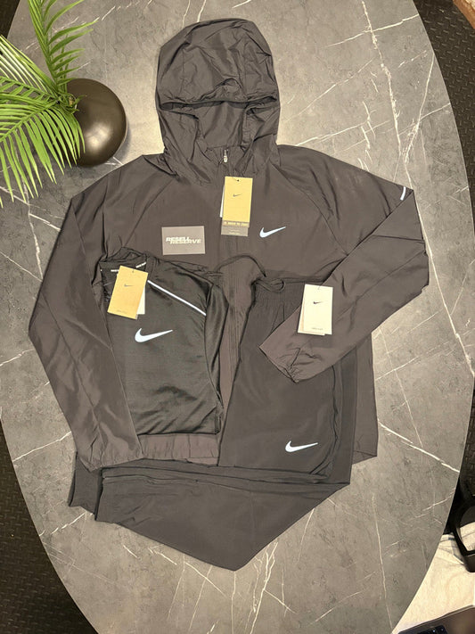 Nike Miler Repel 3 piece Set 'Black'