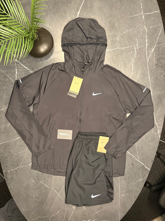 Nike Miler Repel 2 piece Set (Shorts) 'Black'