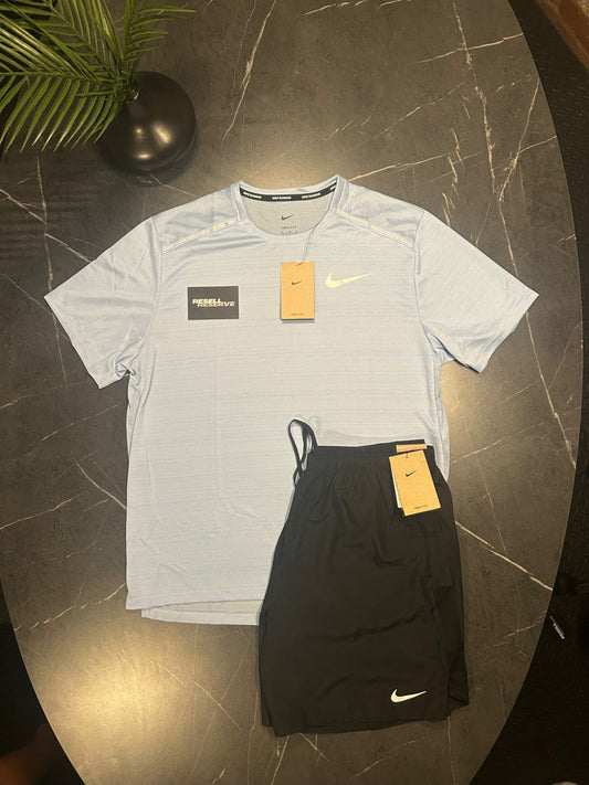 Nike Miler Shorts Set 'Lavender'